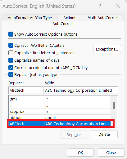 How to Turn Off Autocorrect in Excel