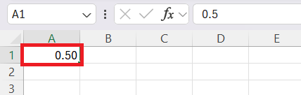 Decimal to Percentage