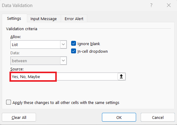 How to Edit Drop Down List in Excel