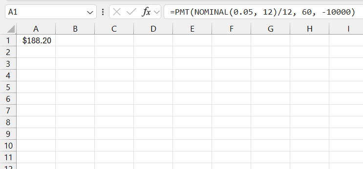 Nominal Formula