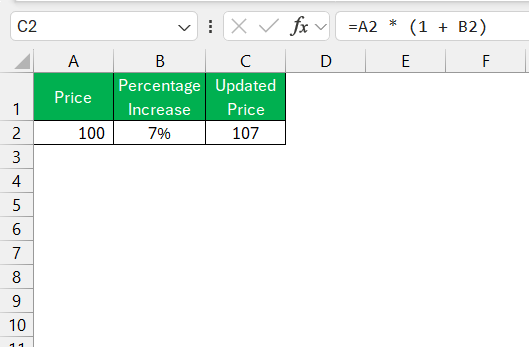 How to Multiply Percentages in Excel