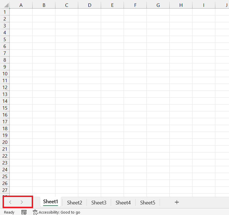 How to Switch Tabs with Keyboard in Excel