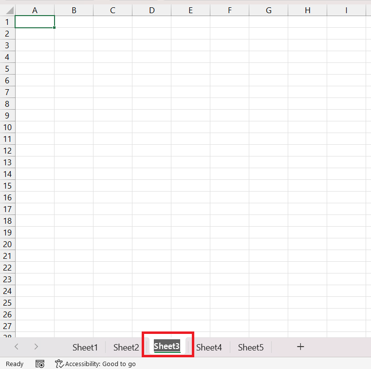 How to Switch Tabs with Keyboard in Excel