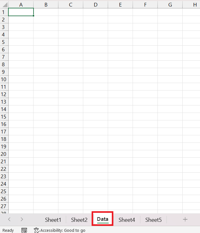 How to Switch Tabs with Keyboard in Excel