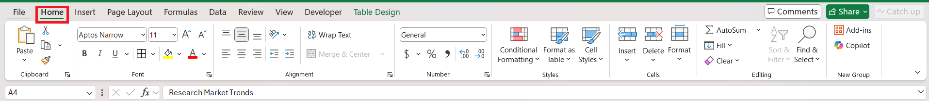 How to Add a Row in Excel