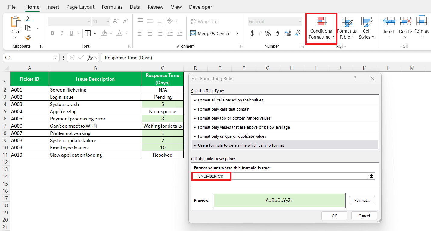 Get First Numeric Number in Range