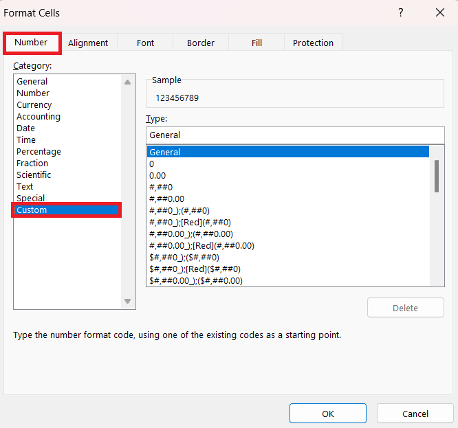 Social Security Number Format