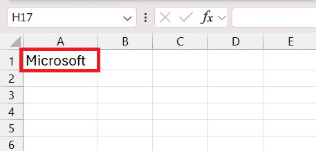 Registered Mark Character in Excel