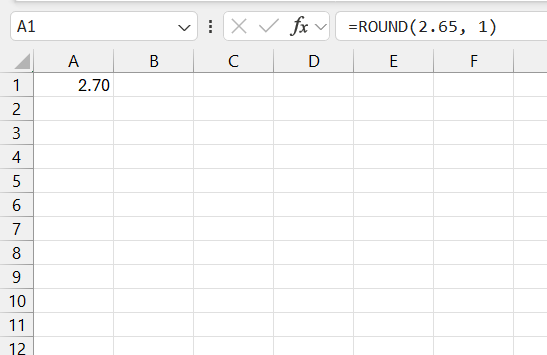 Round to the Nearest Tenth