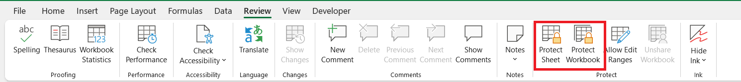 Unprotect Excel Sheet