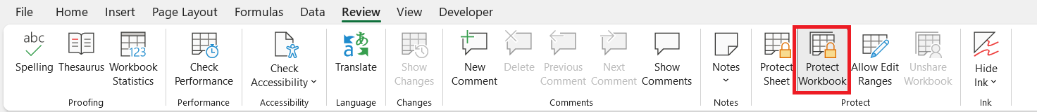 Unprotect Excel Sheet