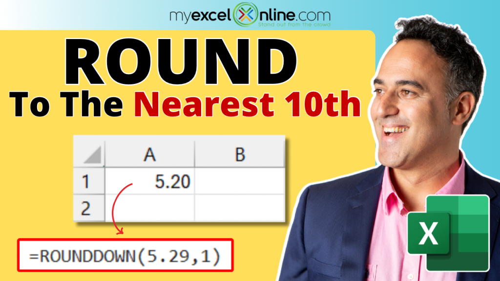 Round to the Nearest Tenth in Excel