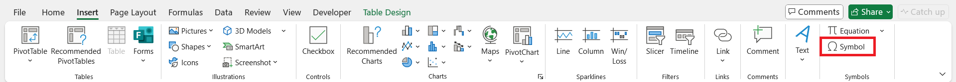 Add Arrows in Excel