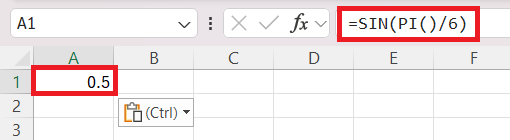 SIN Function