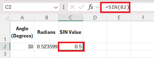 SIN Function