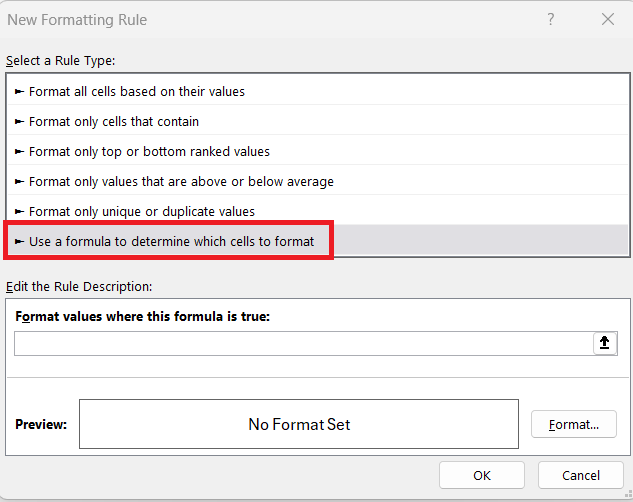 Contains in Excel