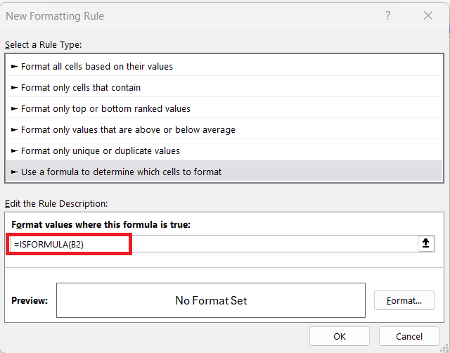 Contains in Excel