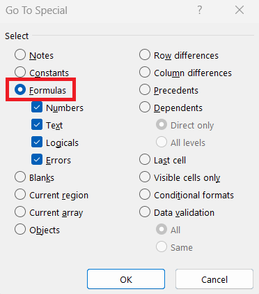Contains in Excel