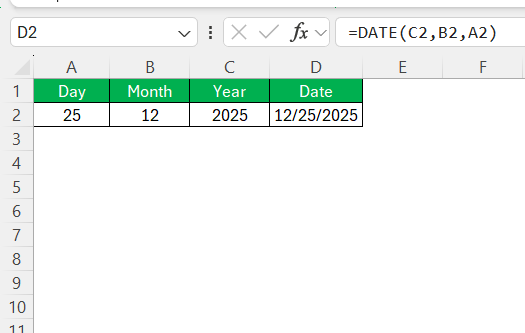 Day, Month, Year
