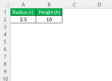 Volume of a Cone