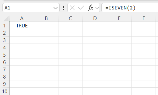 Even and Odd Numbers