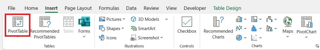 Edit Data Table in Excel