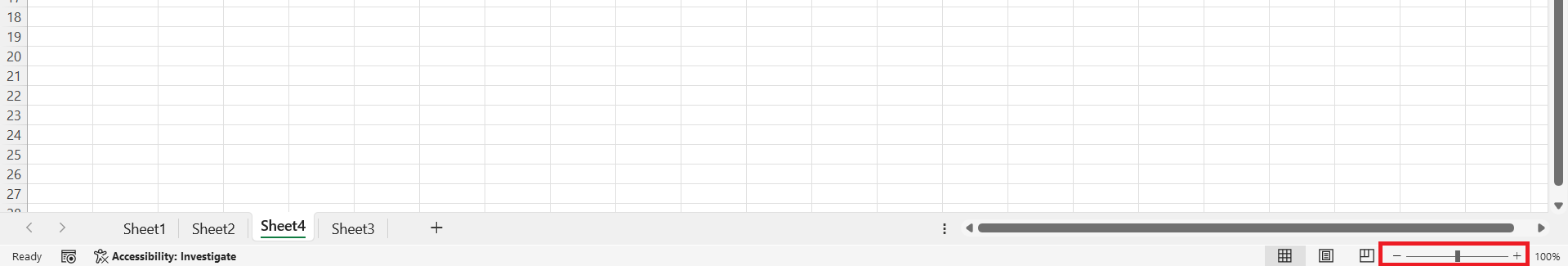 How to Zoom Out in Excel
