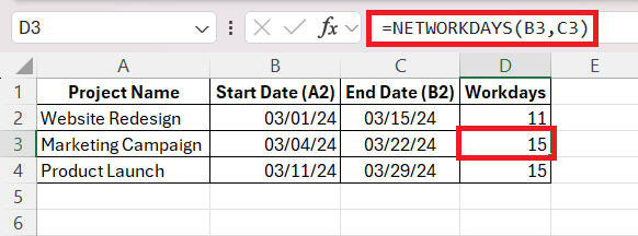 Time in Between Two Dates