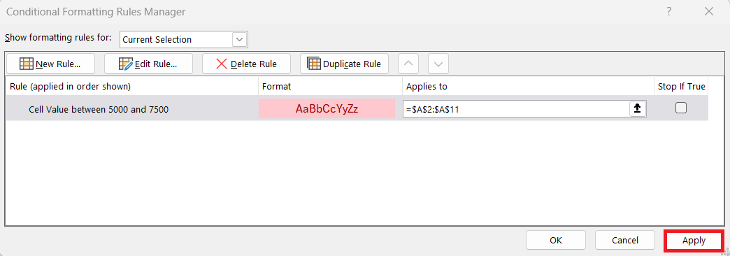 Copy Formatting in Excel