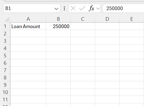Mortgage Formula