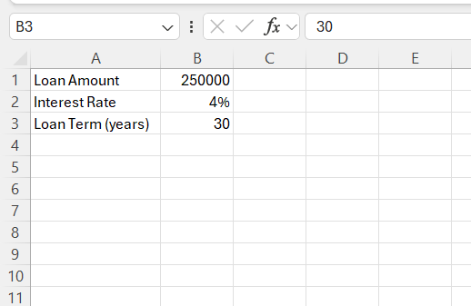 Mortgage Formula