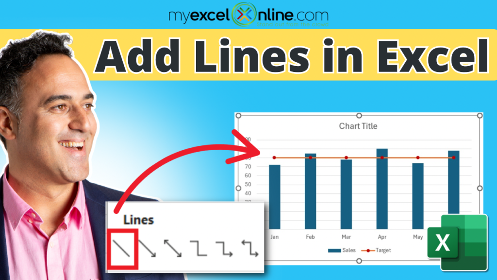 Add Line to Excel