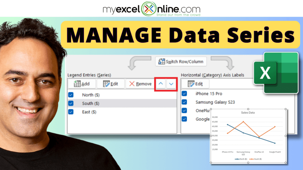 Data Series in Excel Chart