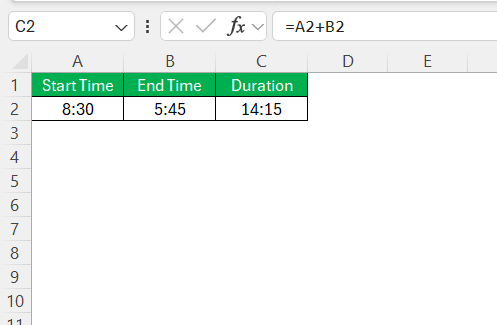 Time Duration Calculator