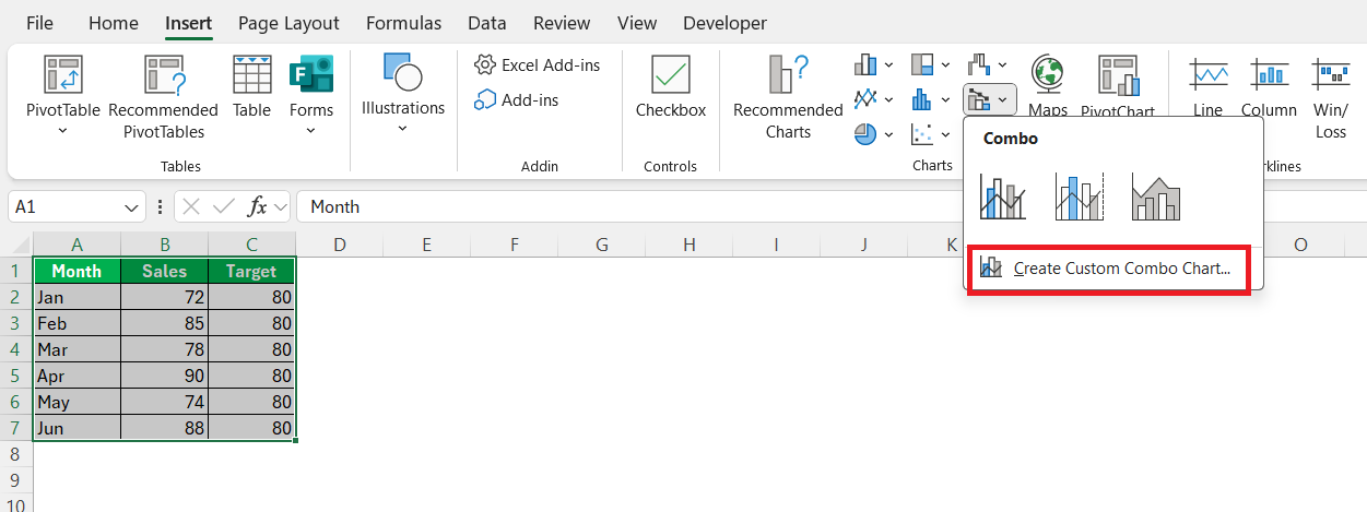 Add Line to Excel Graph