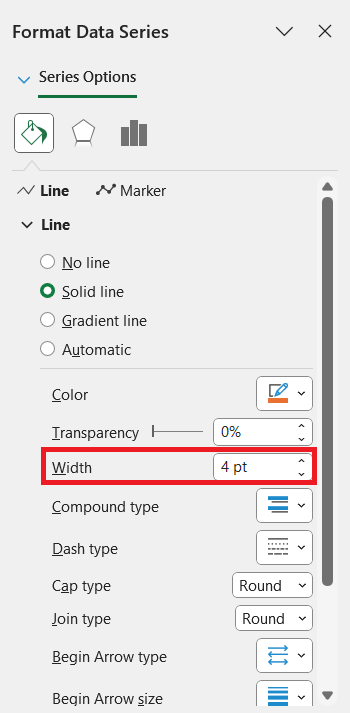 Add Line to Excel Graph