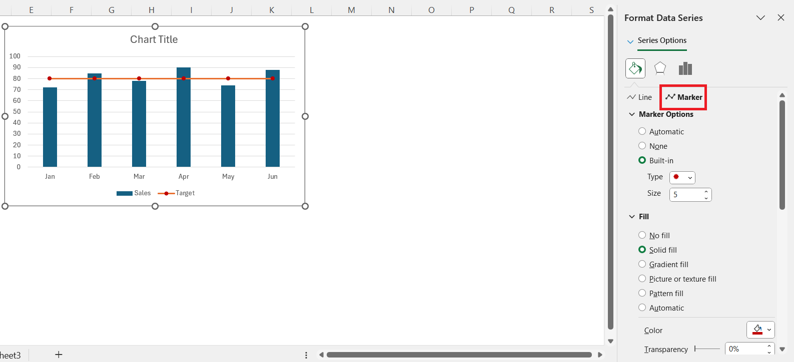 Add Line to Excel Graph