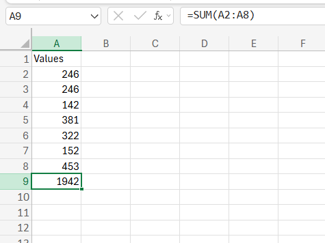 Excel for the Web
