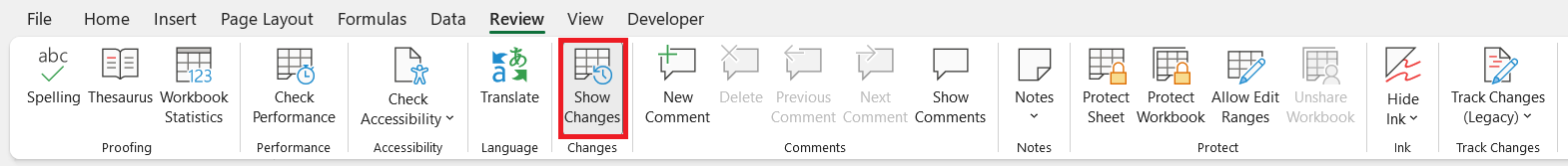 Excel History
