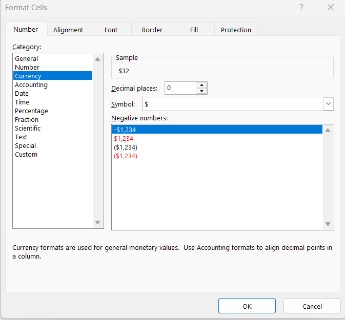 Convert USD to CAD in Excel