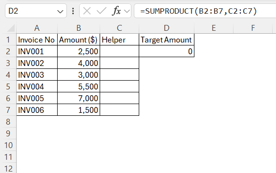 Find Combinations that are Equal to the Given Sum