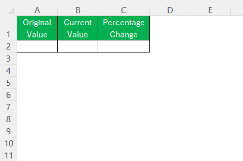 Percent Change Calculator