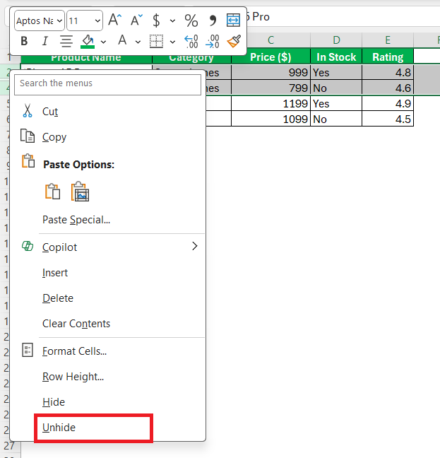 Table to HTML in Excel