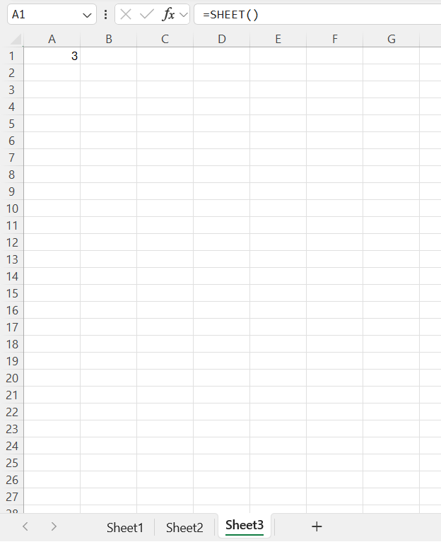 Master Worksheet in Excel
