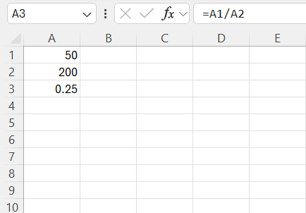 How to Find Percentage in Excel