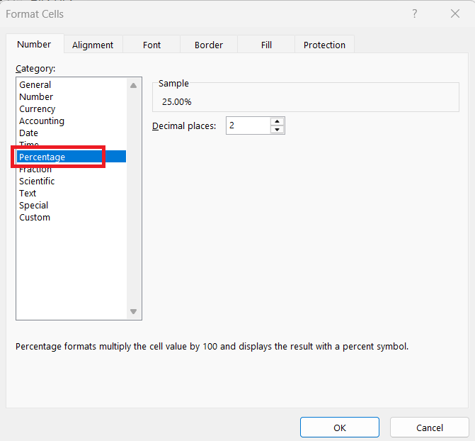 How to Find Percentage in Excel