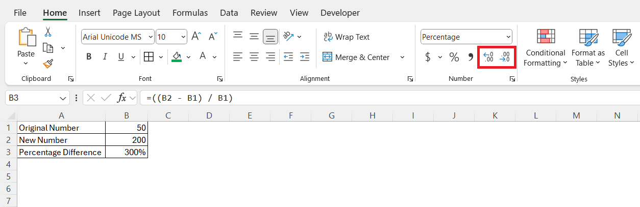 How to Find Percentage in Excel