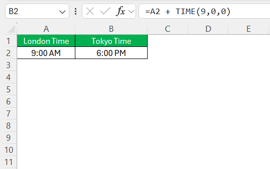 Time Zone Calculation
