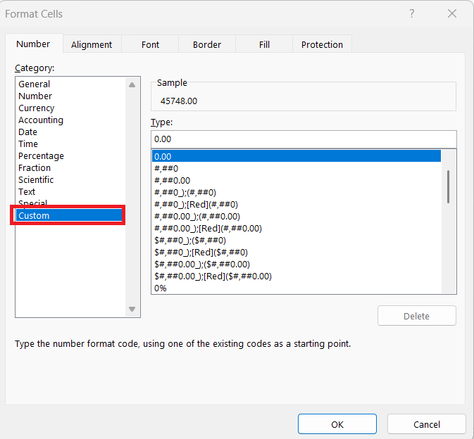 Date Time Formatting