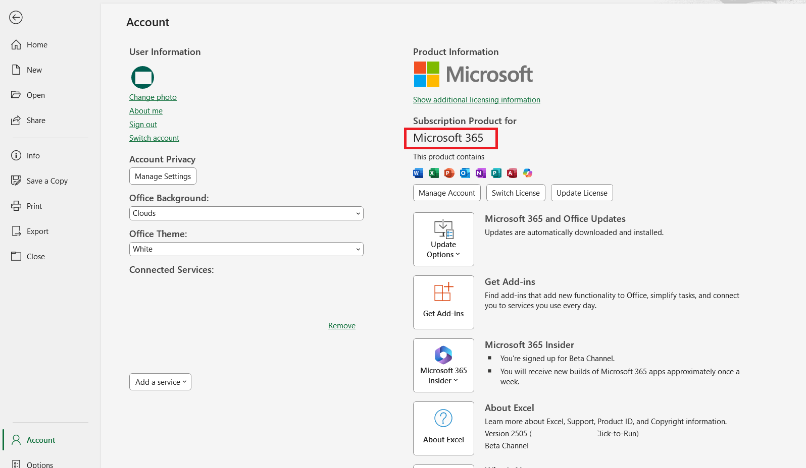 Excel 365